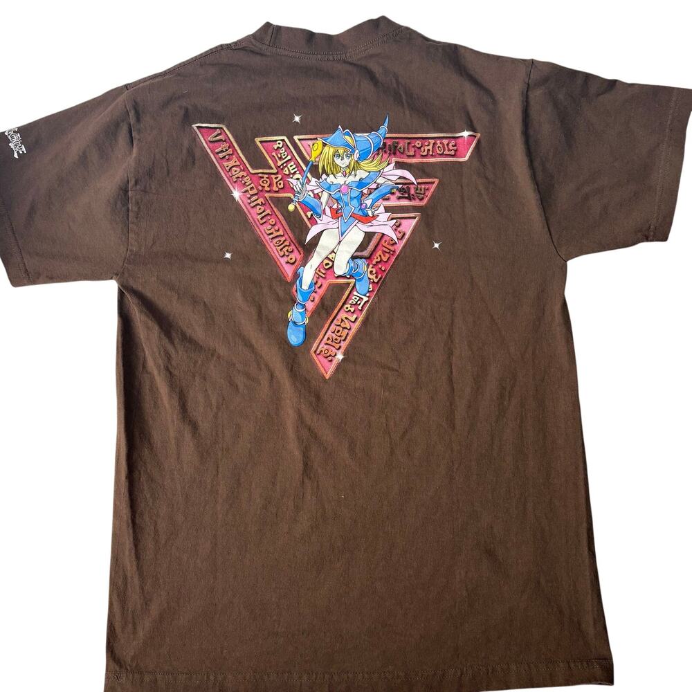 Hypland x Yu-Gi-Oh Dark Magician Girl Brown Graphic Tee Men's Large